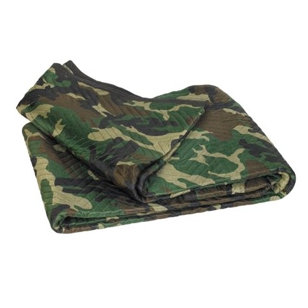 Bsc Preferred 72 x 80'' Camouflage Moving Blankets, 6PK BUY03997257
